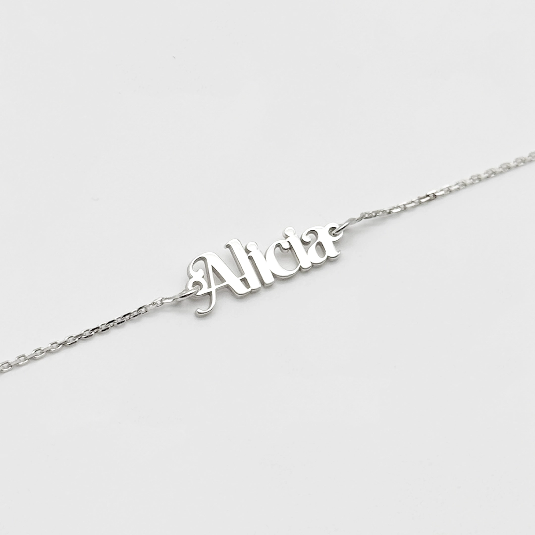 Name Cut Bracelet