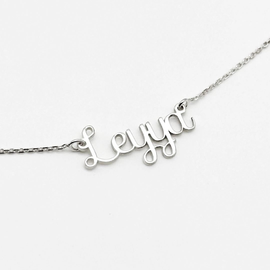 Name Cut Necklace