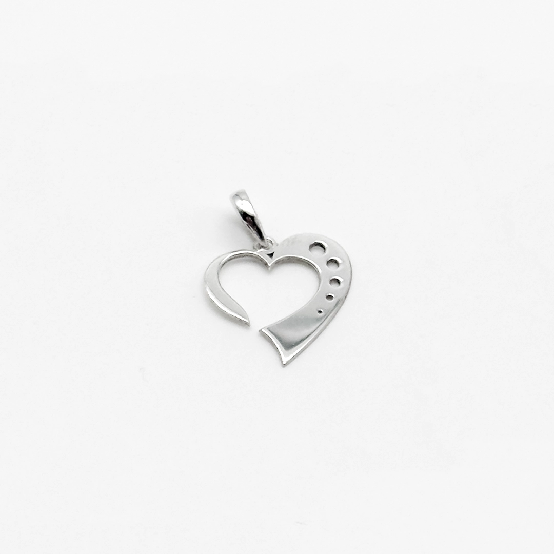 Fibula Heart Pendant