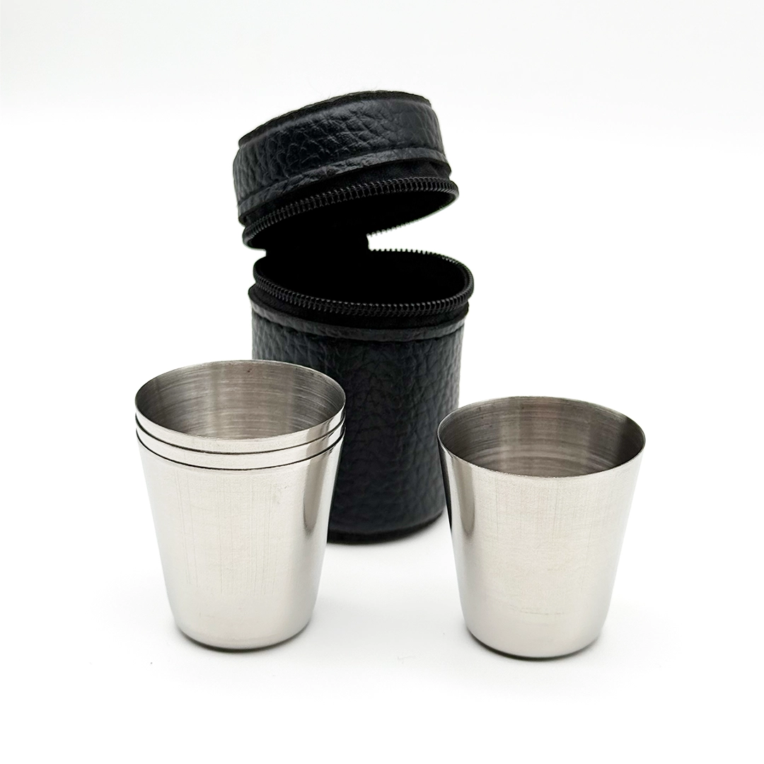 Stainless Steel Shots 4x