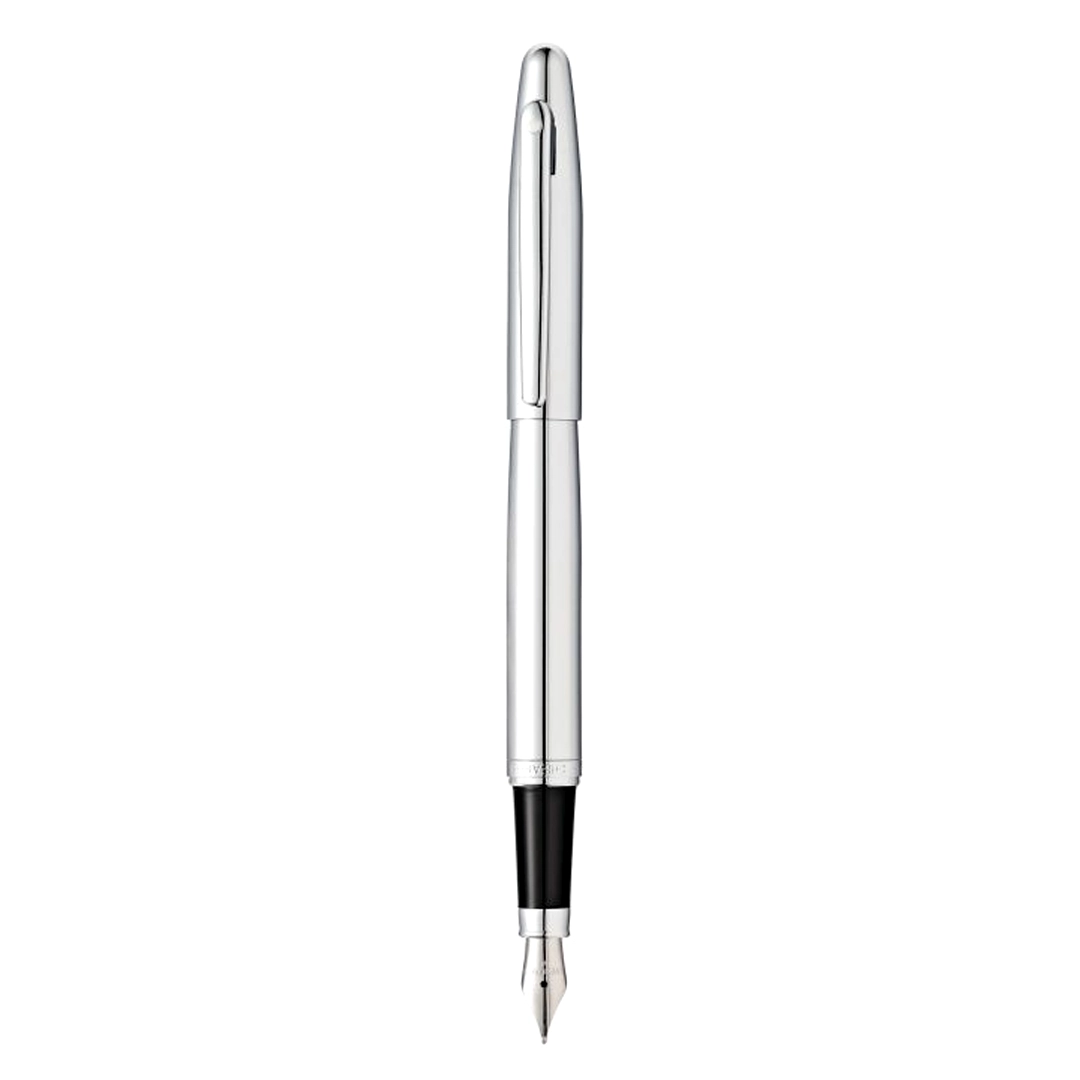 Sheaffer VFM Full Chrome Fountain Pen
